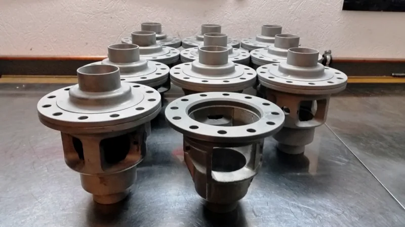 Kleinserie von Sperrdifferential-Gehäusen